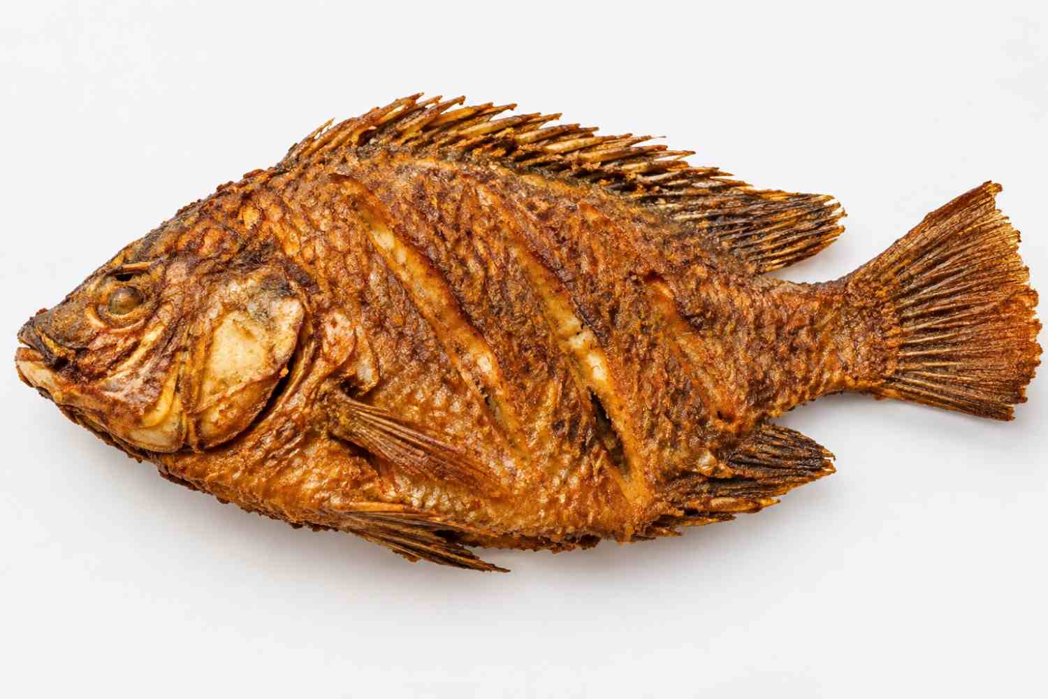 Size 1 Deep fried Tilapia.